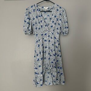 Maje Ripensee Floral minidress